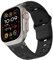 Rugged Apple Watch Ultra 2 Strap, 49mm, 26mm Widen Thicken Silicone Sport Strap with Mechanical Metal Adapter for iWatch Series 10, 46mm, 45mm, 44mm