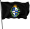 Bandera de Escudo de armas de Uruguay, 3x5 pies, colores vivos y resistentes a la decoloración UV, banderas de pared para exteriores e interiores