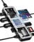 DOCKASE Smart USB C Hub 10 in 1 Entdecker Edition, Dual HDMI 4K@60Hz, PD 3.0 100W, RJ45 Ethernet, 2 USB 3.2, 2 USB 2.0, UHS-II SD/TF Kartenleser, USB C Dock für MacBook Pro/Air, Dell XPS, Schwarz
