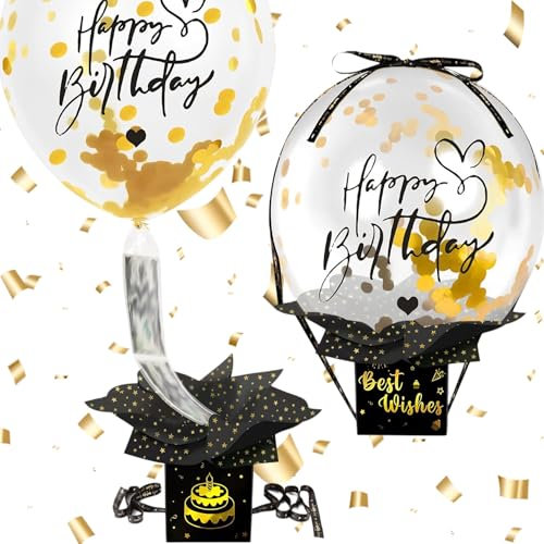 Geldgeschenke Geburtstag DIY Überraschungsbox Explosionsbox - Geldgeschenke Verpackung, Surprise Box, Geschenke für Ihre Familie, Kinder, Freunde