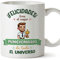 MUGFFINS Tazas para FUNCIONARIO hombre - En Español - Mejor Universo Trofeo - 11 oz / 330 ml - Regalo original y divertido