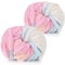 Coopay Dicke Wolle zum Häkeln, 2x240g Weiches Armstricken Wolle zum Handstricken, Soft Chunky Wolle zum Stricken, Sperrige Armstricken Wolle, xxl Wolle für Decken, Kissen, Haustier Nest - Marshmallow