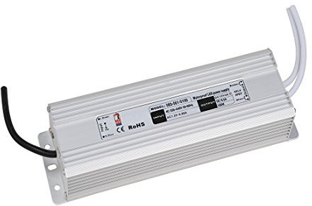 Wasserdichter LED Trafo Netzteil Netzadapter Driver Transformator 12 Volt Wasserdicht IP67 12V - 12.5A - 150W für innen und Außenbereich