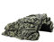 HEEPDD Terraristik Höhle, Resin Aalen Plattform versteckt Lebensraum Aquarium Terrarium Dekoration Ornament für kleine Eidechsen Schildkröten Amphibien Fische (Groß)