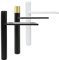 Natural Goods Berlin 4X Möbelbeine Outstanding | Design Möbelfüße für Sofa, Bett, Schrank, Couch, Sideboard (H 16cm, Schwarz/Gold)