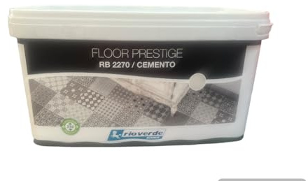 Vernice per pavimenti Floor prestige Rio verde da 2,50 lt / RB2270 - Cemento