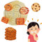 Vellichor 4 x Different Cookie Cutter Moulds with Rude Messages - Insulting and Offensive Biscuit Stamps for Birthdays Parties, Swearing Naughty Baking Novelty molds to Prank Friends Family, Orange