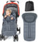 Orzbow Baby Fußsack Babyfußsack Winterfußsack Babyschale Buggy | Waschbar Verschließbarer Baby Schlafsack Winter Passend Für Kinderwagen (Grau)