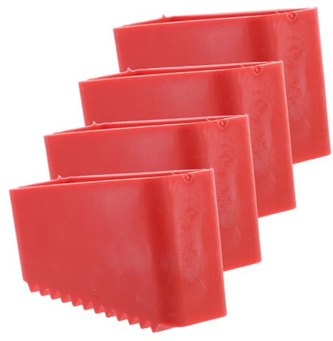 Cabilock 4pcs Ladder Feet Covers Extenstion Ladder Cover Household Non-Skid Ladder Cover Ladder Feet Protectors Rubber Pads Step Ladder Feet Replacements