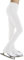 ranrann Enfant Fille Pantalon Patinage Artistique Collant Gymnastique Danse Strass Legging Sport Gym Fitness Elastique Pantalon de Yoga 5-16 Ans Blanc 11-12 Ans