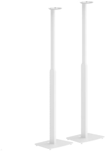 TecLines TLH004 2X Lautsprecher Ständer kompatibel mit Sonos Era 100 höhenverstellbar, weiß