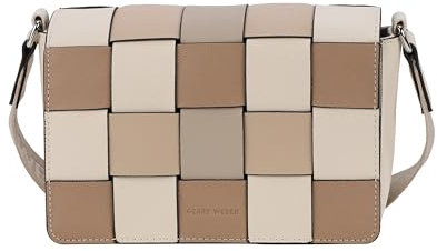 Gerry Weber - checkers sun Schultertasche für Damen in Bleached Sand, Maße 21x14x7 cm