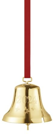 Georg Jensen [W] Cc 2024 Bell 18 Kt Gold Plated [Amazon]