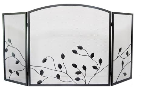 Pare-Etincelles De Cheminée 3 Panneaux Sannover