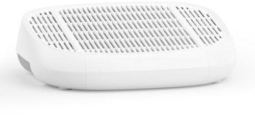 Neakasa Cat Pedal Step Stool with Filter Function, Easy Clean Litter Ramp, Litter Trapper for M1 Open-Top Self Cleaning Cat Litter Box, White