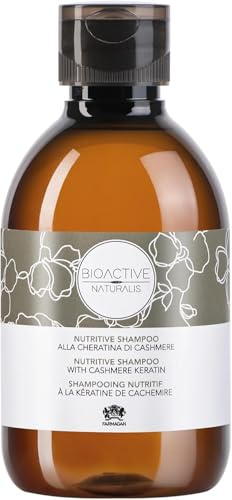 Farmagan Bioactive Naturalis Botanic Shampoo 230ml | Sanftes Shampoo mit Thymian- und Olivenextrakten, ideal zur Reinigung von behandeltem und coloriertem Haar.