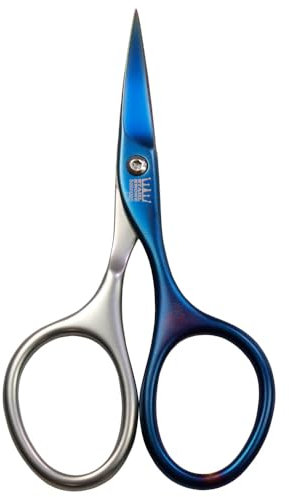 STAHL KRONE selbstschärfende Nagelschere - jetzt GRATIS dazu Safirnagelfeile und Pinzette als komplettes Set im Lederetui