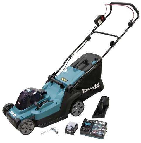 Makita Akku-Rasenmäher, 40V, 38 cm Schnittbreite, 40 L Grasfangkorb LM003GM102