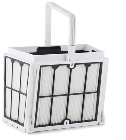 Zeroupshop Plissierter ABS Poolfilterkorb Ersatz für Poolroboter E30 S300 Active 20 für M600 für Triton PS, für Dolphin 9991458-R1