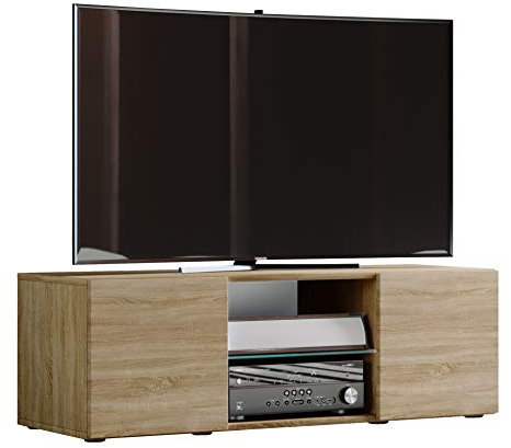 VCM TV Möbel | Lowboard | Fernsehschrank | Maße H. 40 x B. 95 x T. 36 cm | Fernseh Möbel - Lowina