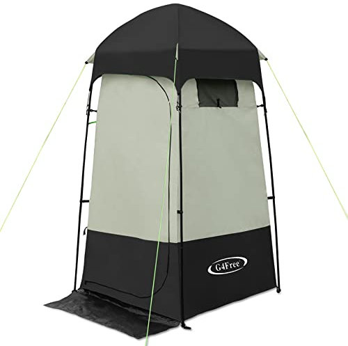 G4Free Outdoor Toilet Privacy Tent Shelter Tent Shower Camping Tents Dressing Changing Luxury Room with Carrying Bag