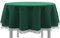 EXKLUSIV HEIMTEXTIL Gartentischdecke mit Fransen Tischdecke Classic Outdoor PVC Weichschaum rutschhemmend für Garten, Balkon, Terrasse 130x180 cm eckig grün