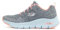 Skechers Arch Fit Comfy Wave, Zapatillas Mujer, Gris (Gray/Pink), 37.5 EU