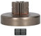 Tamburo frizione Kit pignone Pignone di ricambio Tamburo frizione adatto per 028 028AV 028WB Motosega elettrica