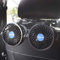CATPOWER Electric Car Fan Headrest 360° Rotatable 12V Cooling Air Fan with Stepless Speed Regulation for SUV, RV, Vehicles