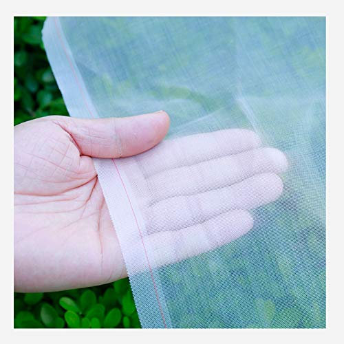 Rete Protezione da Giardino Anti Insetti Zanzariera Anti Cimici a Maglia Fine per Frutta Fiori Piante Colture Serre, Bianca (Mesh : 0.5mm, Size : 3m x 20m)