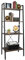 Wistows 4 Tier Ladder Shelf Display Cabinet Bookshelf Unit (Walnut)