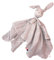 kikadu Doudou lapin rose - Jouet pour bébé en 100 % coton biologique certifié GOTS