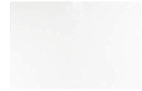 HomeDo Extra große wasserdichte Silikon-Antihaft-Backmatte, rutschfeste Esstischmatte, Küchenmatte, hitzebeständige Isolations-Arbeitsplatten-Schutzpolster (Transparent, 40x60cm-2Stück)