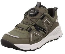 Superfit Jungen Free Ride Sneaker, Grün Schwarz 7010, 38 EU