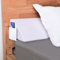 Moavica Kingsize-Bett-Keilkissen (25,4 x 15,2 x 193 cm), Bett-Keilkissen für Kopfteil/Matratze, Lückenfüller (0-17,8 cm) zwischen Matratze und Kopfteil oder Wand, Bettlückenfüller (weiß)