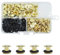 JJWNMLL 60 M5x4mm Chicago Vis Post Reliure Vis Kit (Gold)
