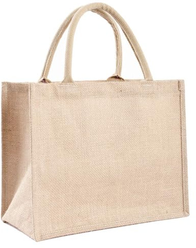 Healifty Bolso De Lona Bolso De Hombro Para Las Mujeres Bolsas De Organizador De Bolso Grande De La Playa De Paja Jutetote Bolso De Almacenamiento Del Telefono De Compras, Caqui., 31x25cm