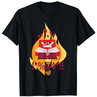 Inside Out Anger Fired Up Maglietta