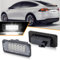 OZ-LAMPE Licht LED Kennzeichenbeleuchtung für Tesla Model X 2016- Model S 2017-, Led Beleuchtung mit Canbus, Nummernschildbeleuchtung LED, 2 Stücke