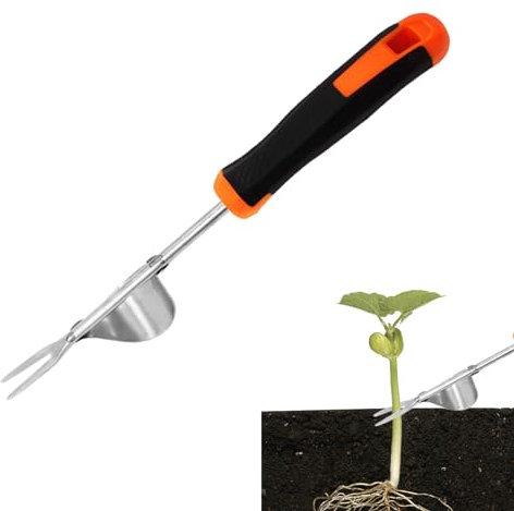 Dxmcgttbd Estirpatore Erbacce Manuale,Stirpatore Erbacce da Giardino,Sarchiatore Manuale da Giardinaggio,Attrezzo Diserbo Manuale,per la Rimozione di Muschio e Erbacce