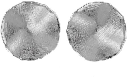 Victoria Cruz Damen-Ohrringe New York Silber Ohrstecker Kreis A4806-HT