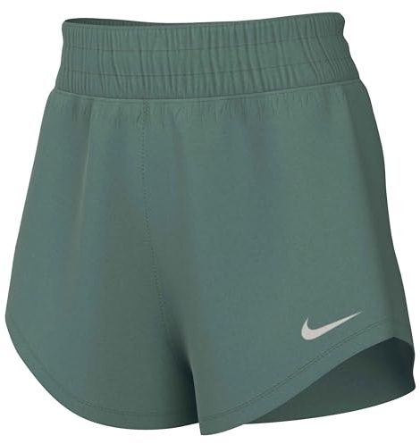 Nike Shorts Damen One Dri-Fit Hr 3In Br Short (Ca. 7,5 cm), Bicoastal/Reflective Silv, DX6014-361, L