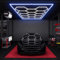 Sedtonmu Sechseckige Garagenleuchten 6500K Hexagon LED Garage Light LED Garagenlichter für Autoaufbereitung Garage Werkstatt und Fitnessstudio,D