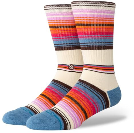 STANCE - Crew Socks - Wade Collection SERIOUSLY SERAPE CREW, Large (35'' - 38'')