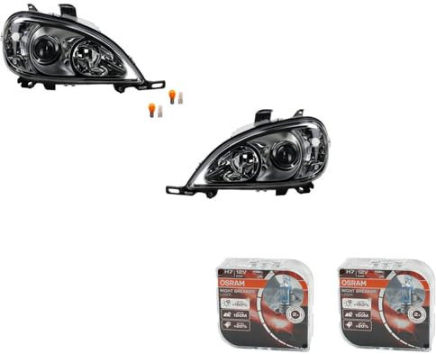 Johns, Scheinwerfer Night Breaker passend für Mercedes W163 M-Klasse Set L R