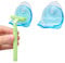 WOO LANDO Set of 2 Razor Holders for the Shower and Bathroom with Suction Cup for Him and Her, Easy Installation (BLUE)