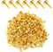 Giantree 300 Stück Gold Musterbeutelklammern Mini, Rundkopfklammern, Metallhandwerk Musterklammer Rund Kopf Scrapbooking-Brads Metall-Brads für Kartenherstellung DIY Handwerk Papier Verschlüsse