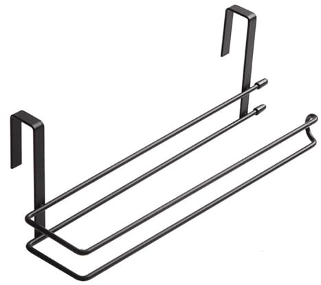 Cabinet Paper Towel Holder, Stainless Steel Kitchen Roll Holder | Hanging Paper Towel Rack with Space Saving Design for Convenient Storage, Ideal for Kitchen, Bathroom and Home Organisation