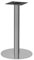 SINGLE Untergestell Rund aus EDELSTAHL Höhe 71CM - Tischgestell Bistrotisch