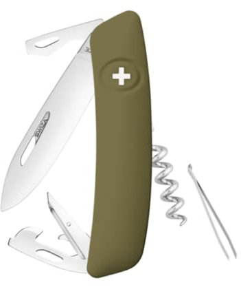 SWIZA Schw. Messer D03, khaki Schweizer Messer